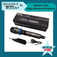 TRIDENT TR09 Single UHF rechargeable wireless microphone plug and play adjustable angle receiver