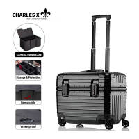 All aluminum magnesium alloy luggage box captains box travel photography special trolley box