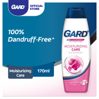Gard Anti-Dandruff Moisturizing Care Shampoo - with Moisturizers for Flaky Hair 170ml
