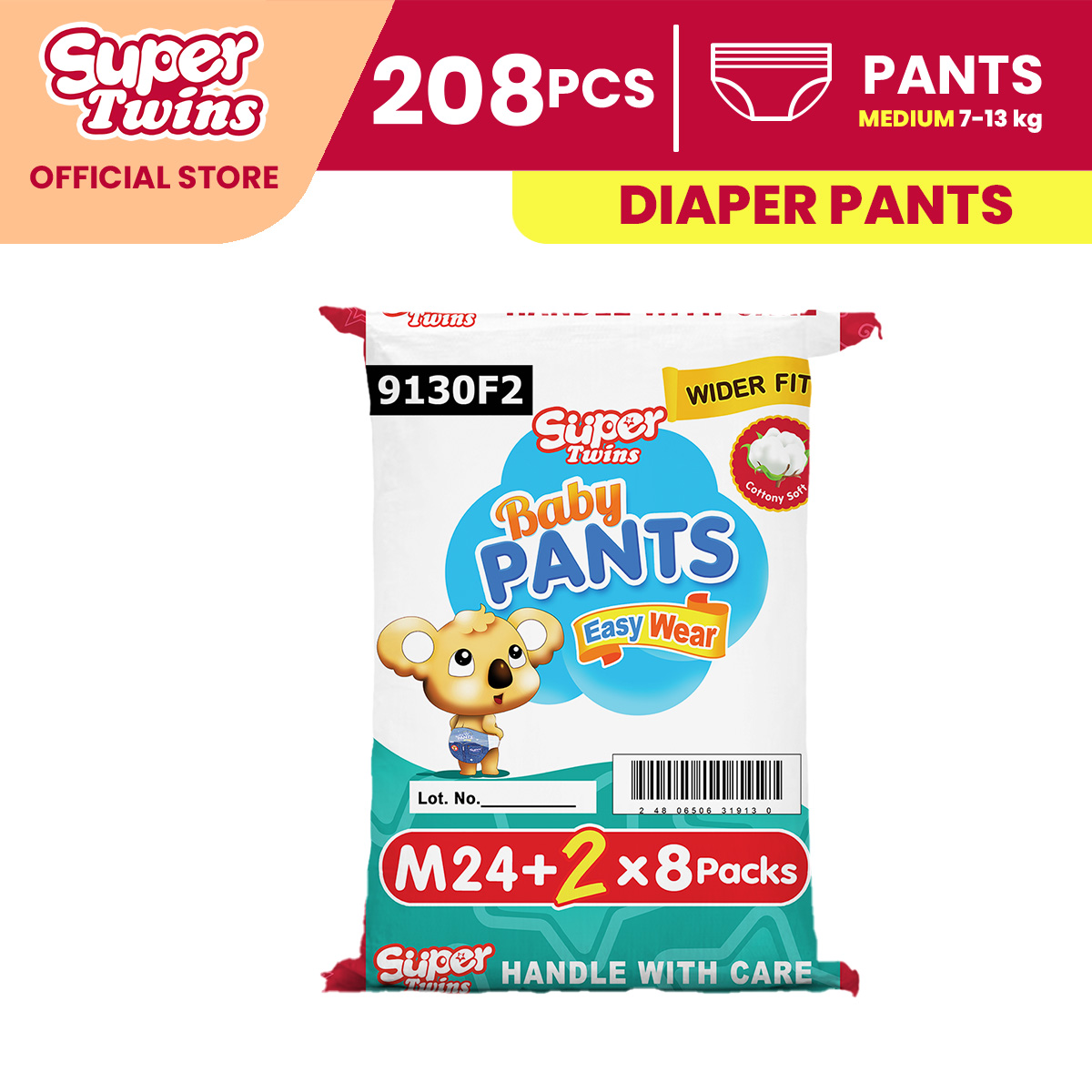 (Online Exclusive) Super Twins Pants Mega Medium 208s