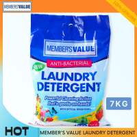 Members Value Laundry Detergent Anti-Bacterial 7KG Powerful Cleaning Optical Brightener