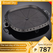 Korean BBQ Grill Pan - Indoor Barbecue Stove Top (Brand: N/A)