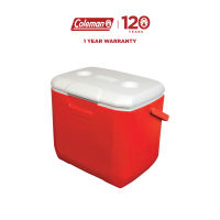 Coleman 30 Quart Insulated Excursion Cooler Holds 38 Cans 28.4L (Camping Ice Box with Handle)