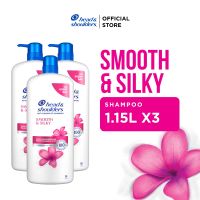 Head & Shoulders Shampoo Anti Dandruff Smooth & Silky Hair Care 1.15L