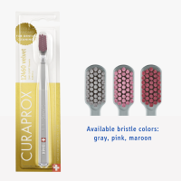 Curaprox Premium Quality CS 12460 Velvet Toothbrush 1 pc Gold Standard for gentle cleaning of sensitive gums