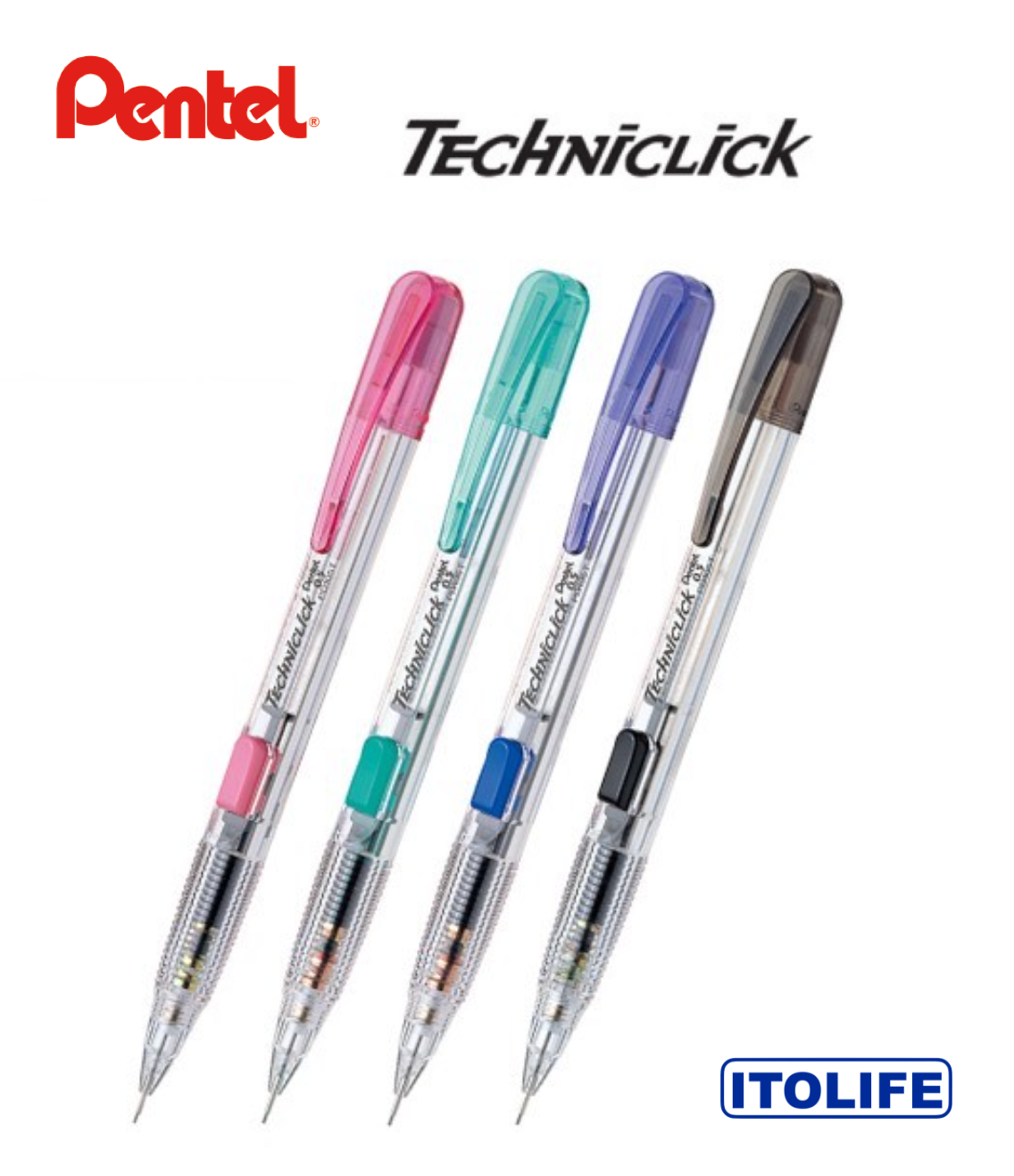 Pentel Techniclick Mechanical Pencil 0.5mm- 1pc