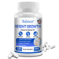 BALINCER Height Growth Supplement - Helps Bone Strengthening and Growth - Height Growth Enhances Physical Regulation