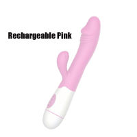 Lemezee 30-speed dual-head multi-speed silent silicone stimulation rabbit vibrator dildo for female sex toys
