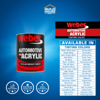 WEBER Automotive Pure Acrylic - Tinting Color - 4L