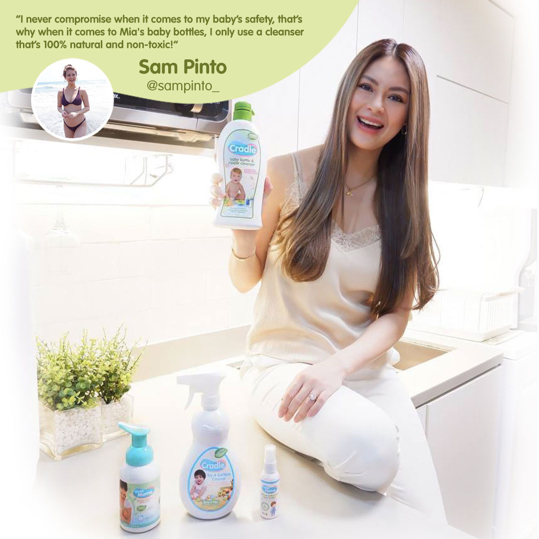 Cradle Natural Baby Bottle Wash & Nipple Cleaner - USDA Biopreferred Certified! 100% Natural and Non-Toxic. Safe for fruits and vegetables. Recommended by Pediatricians! - 700mL Easy-Pouch