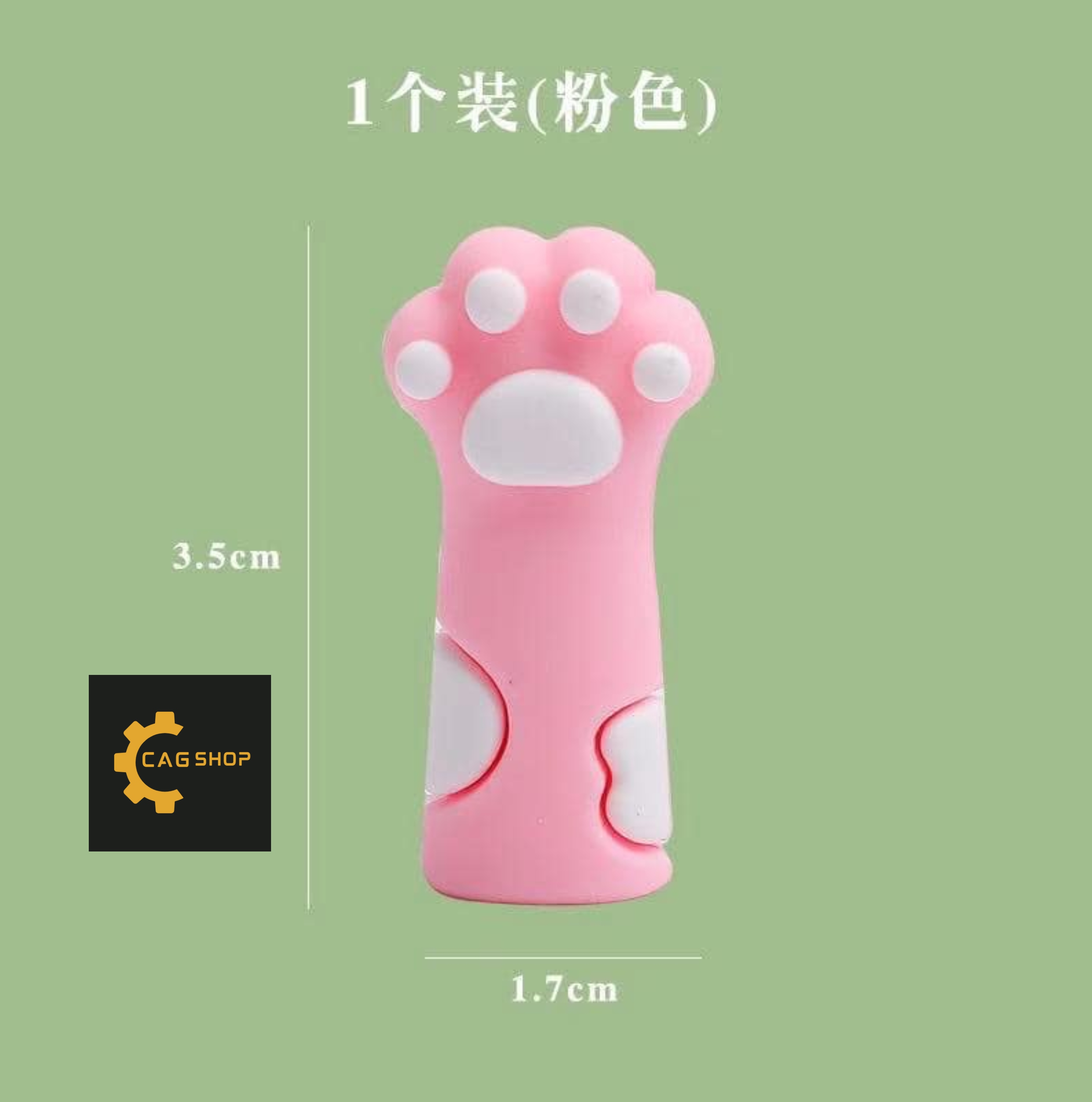 CAG SHOP Cat Pencil Cap Cartoon Silicone Pen Topper Covers For Kids Cute Pencil Extender Stationery School Supplies