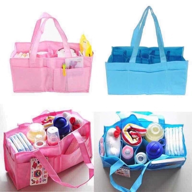Practical Mother Handbag Baby Diaper Nappy Bag Milk Bottle Storage Organizer Great for outdoor activities and travel use