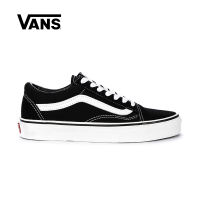 Vans Old Skool Black/White Canvas Sneakers For Unisex