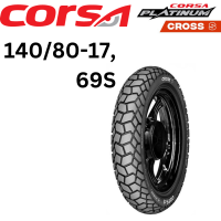 CORSA Platinum Cross S Tubeless Motorcycle Tire 17 (70 90 17 80 90 17 90 90 17 100 80 17 110 80 17 120 80 17 130 80 17 140 80 17