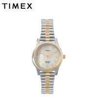 Timex Essex Avenue White Stainless Steel Analog Quartz Watch For Women T2M828 STYLE