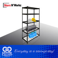 STORE N WORKZ Heavy Duty 5-tier Wire Shelves Storage Rack 424 Gaisano Grand