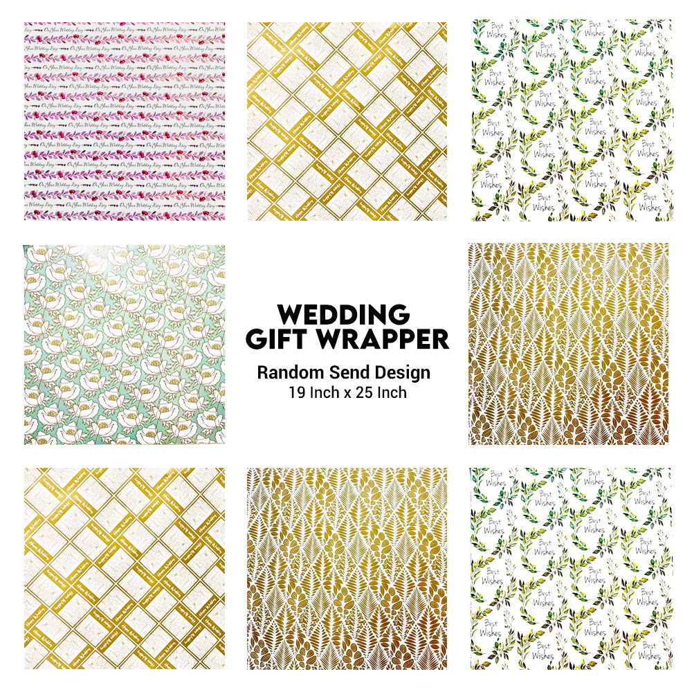 FCI Assorted Glossy Coated Gift Wrapper – All Occasion Wrapping Paper Roll | Random Designs for Birthday Celebration & Special Gifts
