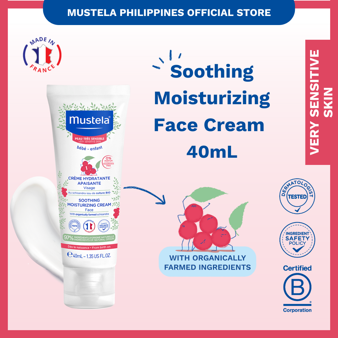 Mustela Soothing Moisturizing Cream 40ml - Naturalness V2