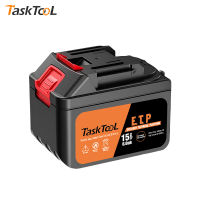 TASKTOOL Battery High capacity lithium-ion 15/10/5Cells large lithium batteries replace power tools and can be used for wrenches/Angle grinders