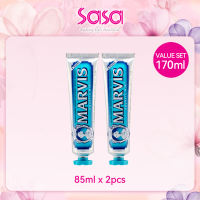 MARVIS Aquatic Mint Toothpaste (85ml / 85ml x 2) (expire on 31 Oct 2027)