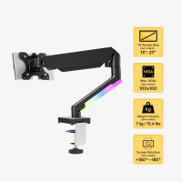 KAMPEON Monitor Stand Arm dual Desktop Mount Bracket 17-32 Inch Adjustable Full Dynamic Swivel 2KG-15KG Two Arms