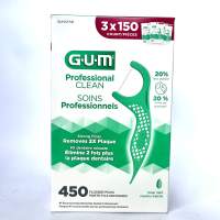 GUM Professional Clean 450& 150 Flosser Picks gums