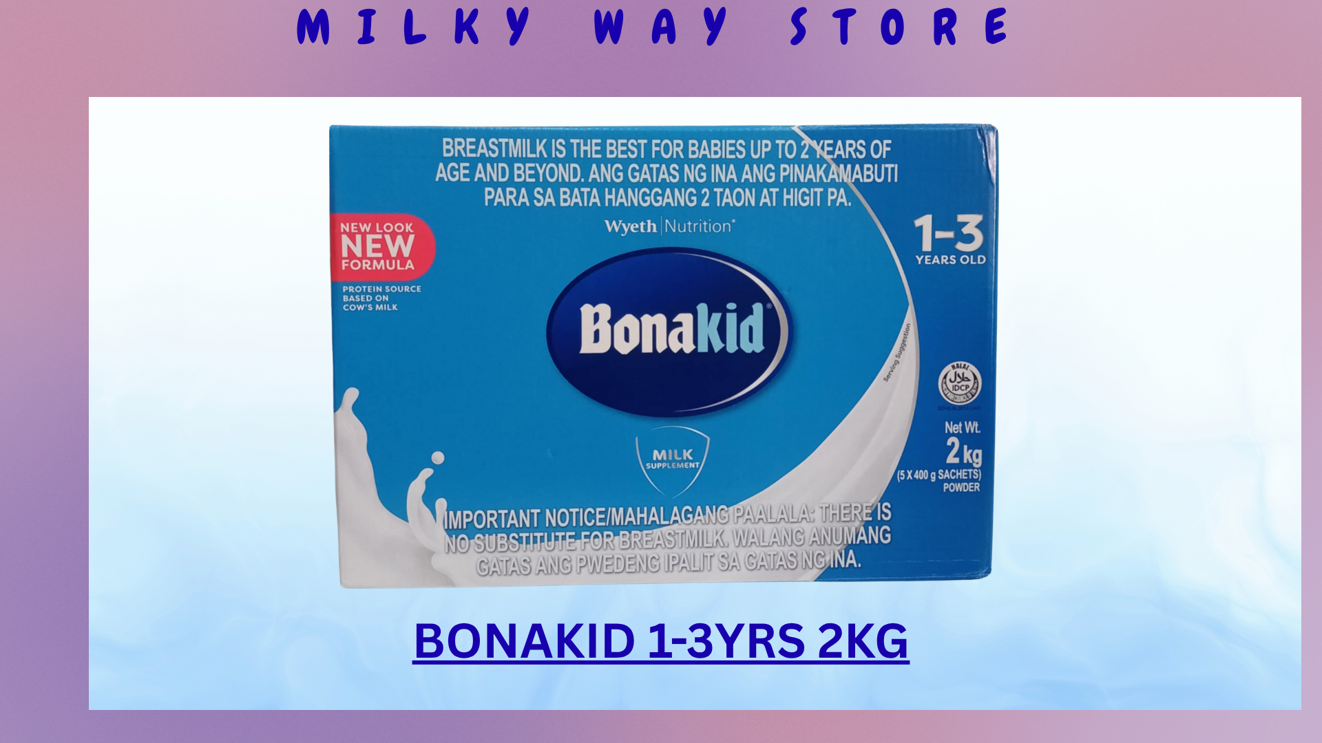 Bonakid 1-3YRS OLD 2kg