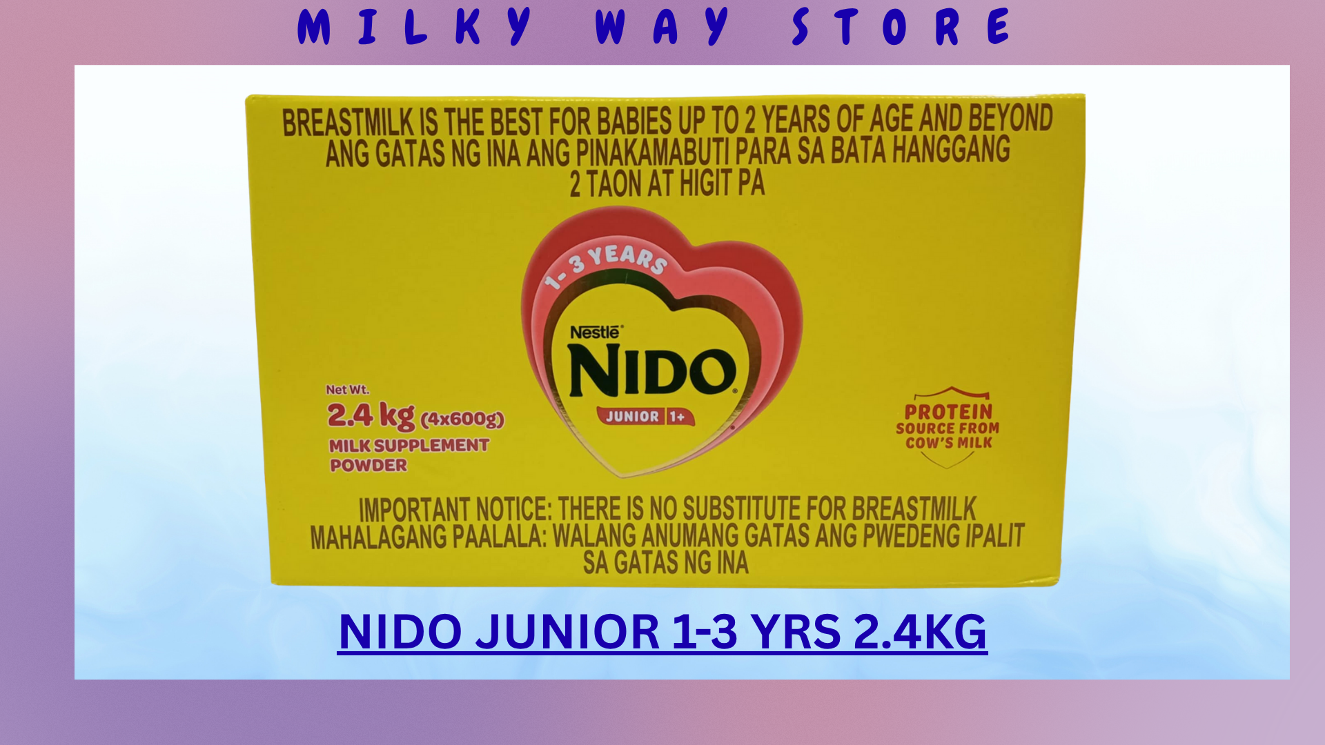 Nido Junior 1-3YRS 2.4kg