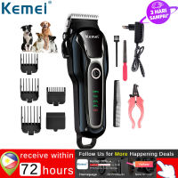 KEMEI KM-1991 Professional Dog Grooming Kit Pet Cat Horse Fur Hair Cordless Clipper Trimmer ShaverNo Pain&Low Noise Free Shipping