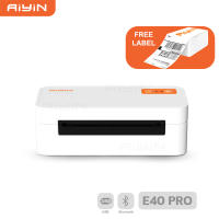 AiYin A6 Thermal Printer Air Waybill Barcode Shipping Label Bluetooth Usb Consignment Note Stickers