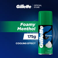 Gillette Foamy Menthol Shaving Foam 175g [Shave Care]