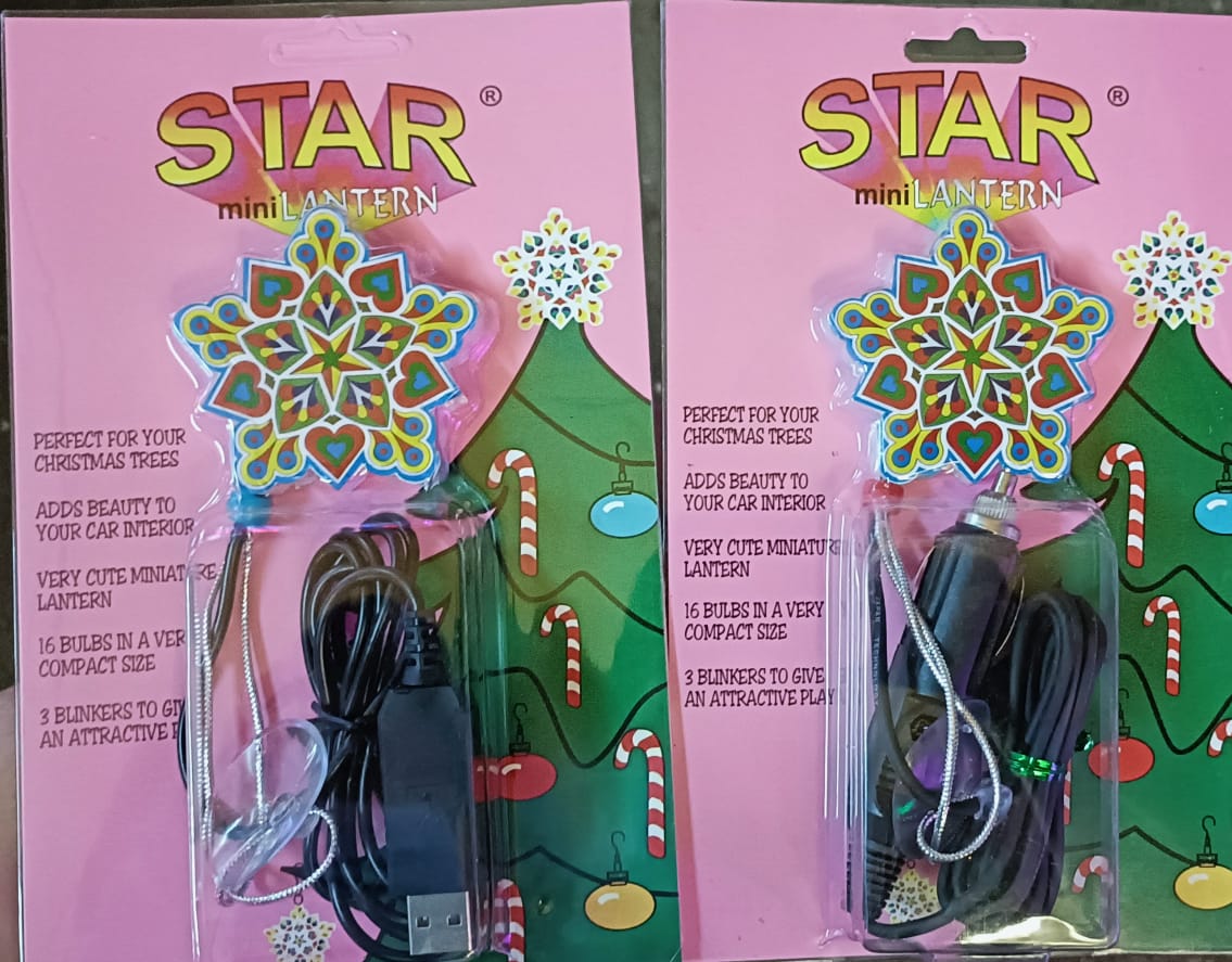 Car lantern mini parol for car christmas xmas car lantern parol with led lights parol christmas outdoor parol lantern pampanga parol star plastic car lantern car usb mini mini lantern for car Original STAR Mini Car Lantern 12V (Made in pampanga