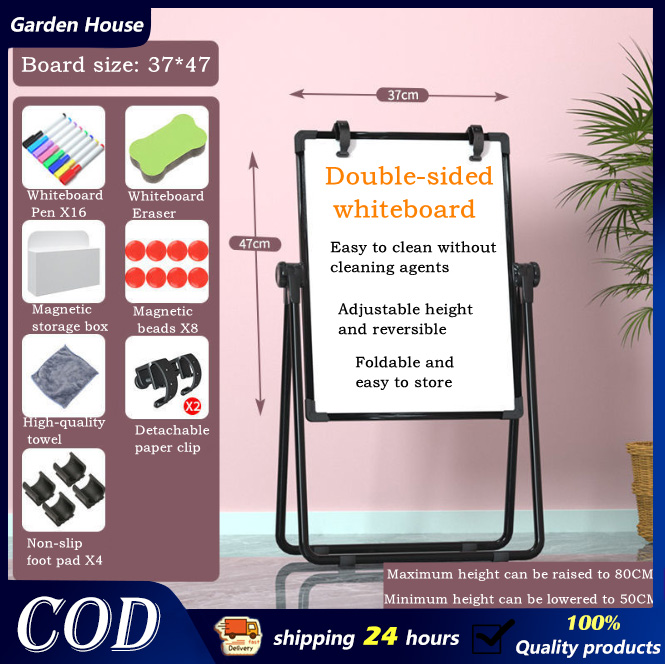 White board with stand set for kids double sided magnetic office drawing writing board Drawing writing board tablet