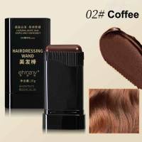 3 Color Quick Touch Up Hair Stick Beard Color Stick Portable Temporary Quick Coverage Hair Pen Instant Dye Stick Comb