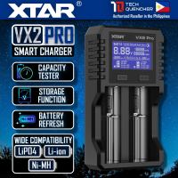 XTAR VX2 Pro Battery Charger - Capacity Test - Refresh Mode - Storage Mode - USB-C - LiFePO4 -Li-ion