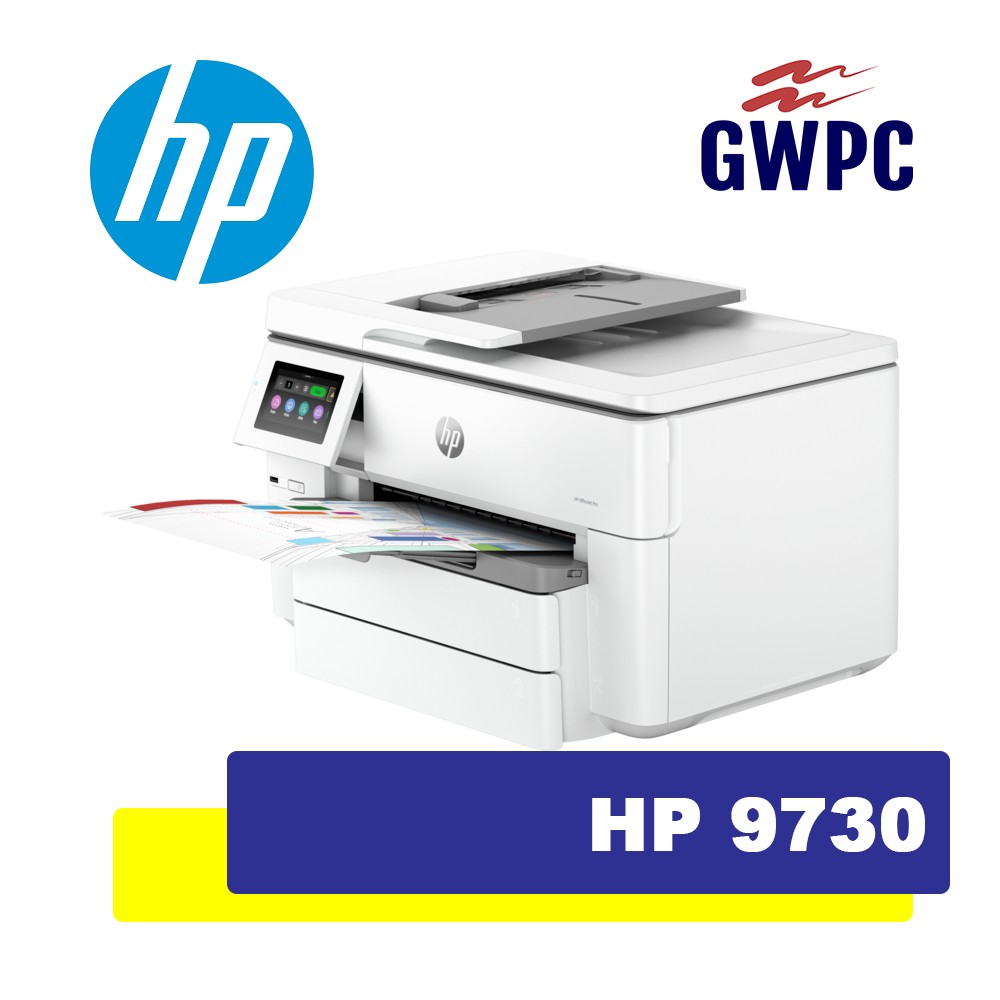 HP OfficeJet Pro 9730 Wide Format All-in-One Printer Local