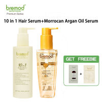 Bremod Argan oil 100ml Argan oil for hair treatment hair oil serum for Dry Frizzy and Damaged Hair hair treatments hair serum with argan oil BR-H031