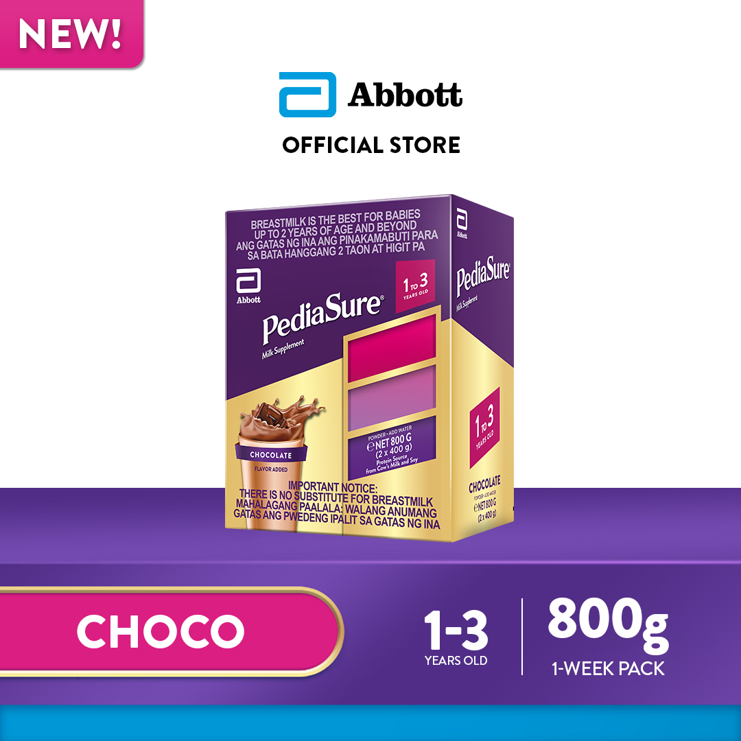 Pediasure Chocolate 800g for Kids 1-3 Years Old Milk Supplement Powder