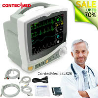 CONTECMED CMS6800 ICU patient monitor vital signs monitor 6 parameters monitor ECG NIBP SPO2 RESP TEMP PR