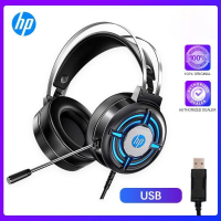 Suntex HP H120 Gaming Headset Heavy Bass Cool Lights PC Headphone with Omnidirectional Folding Noise Cancellation Microphone