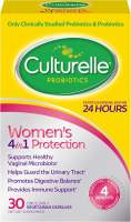 Culturelle Womens Probiotic 4-in-1 Digestive Health Supplement