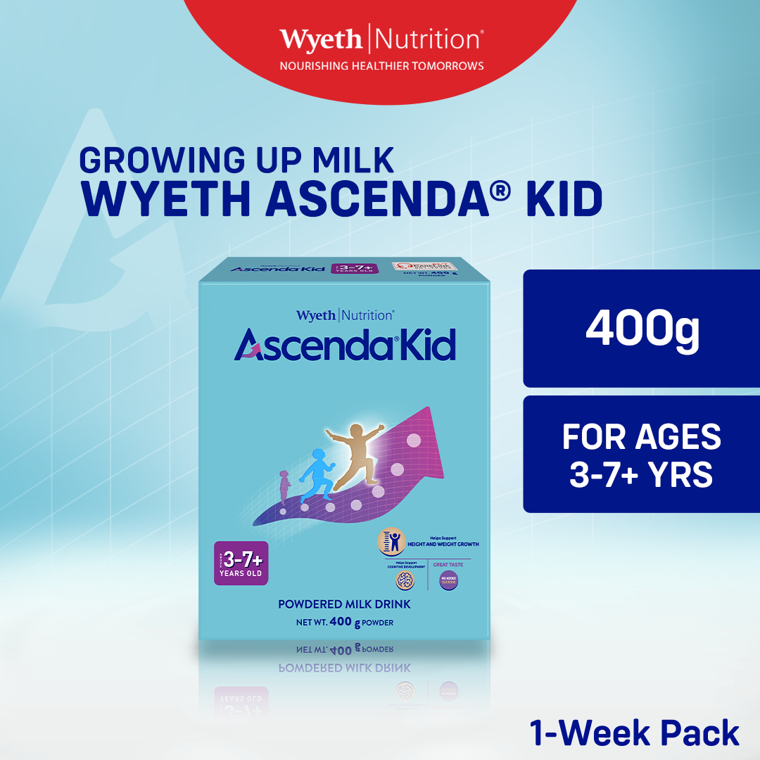 ASCENDA KID Four Growing-Up Milk Powder for Children 3+ Years Old 400g