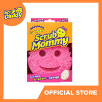 Scrub Mommy Dual Sided Scrubber and Sponge PINK 1 Pack