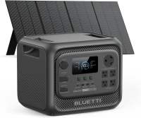 BLUETTI Elite 300 Solar Generator  3014.4Wh LFP Battery Backup with 2400W AC Outlets (4800W Surge) 3kWh Compact Power Station for Home Backup Camping & RV Use