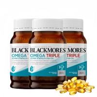 BLACKMORES OMEGA TRIPLE Super Strength Fish Oil 900mg  Supports  Heart Brain Health 150 Capsules