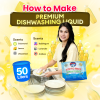 Wise Cleaner Premium DIY Dishwashing Liquid Kit 50L for Refill and Negosyo