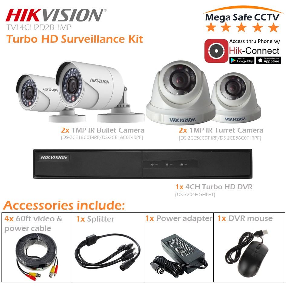 hikvision 1mp dvr