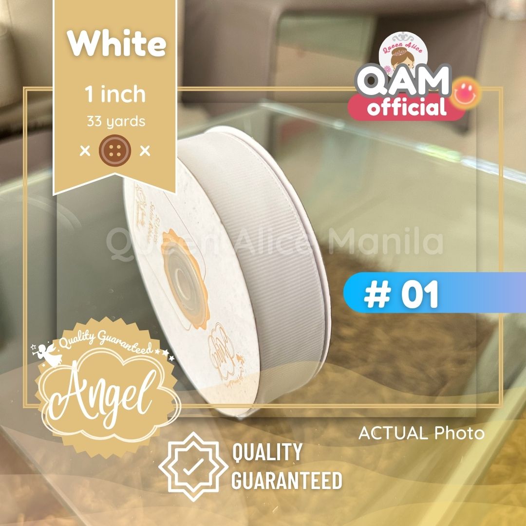 Textured GrosGrain Ribbon 1 inch sold per roll of 33 yards used for packaging bag handle decorations