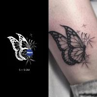 【Mars Tattoo】NEW Technology Magic Long Lasting 2 Weeks Semi-Permanent tattooTemporary Tattoo sticker Fake Tattoo Butterfly Butterflies MNF052