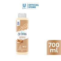 ST. IVES Oatmeal & Shea Butter Soothing Body Wash Made with 100% Natural Exfoliants 700ML